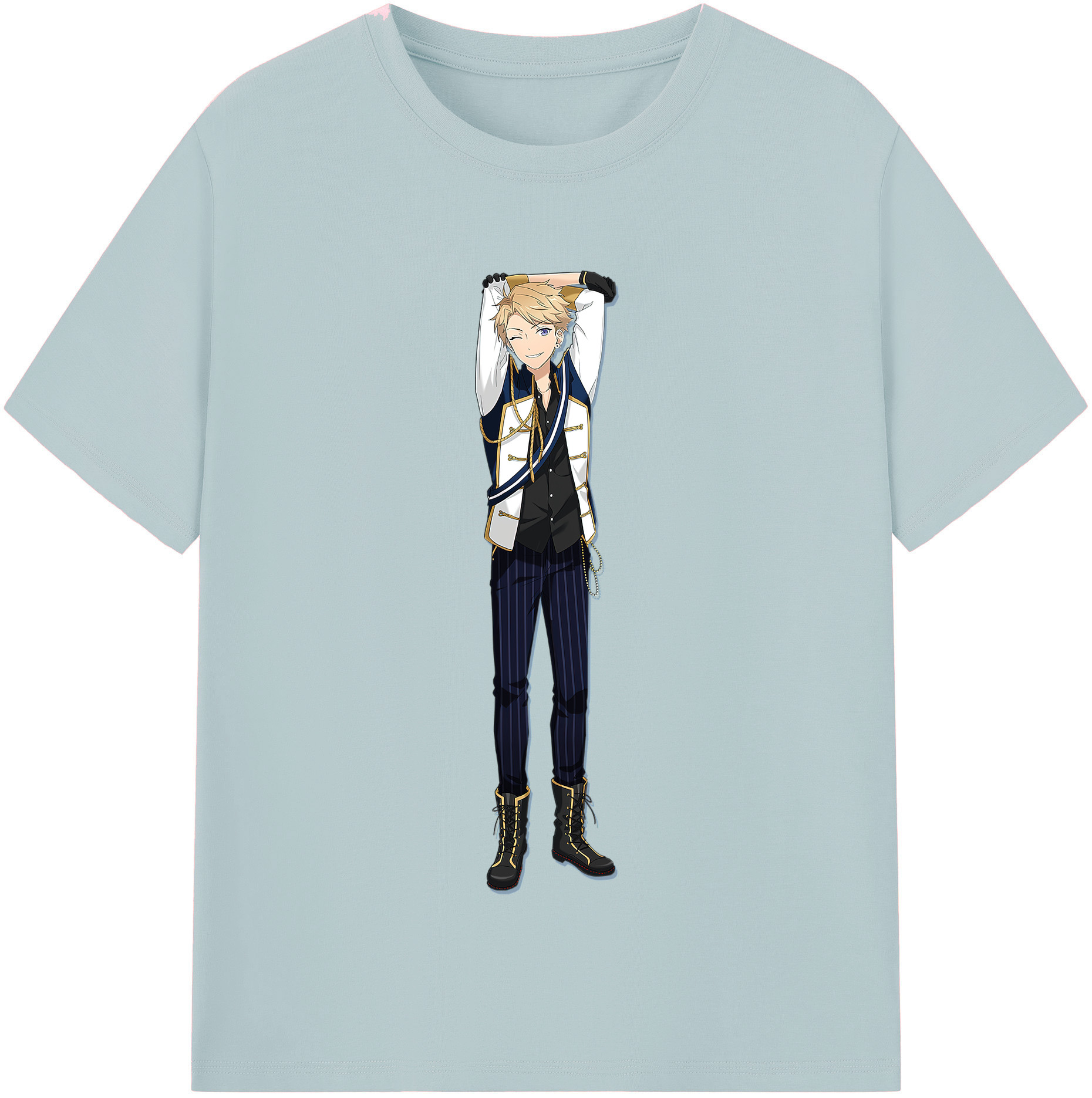 （画像用） あんさんぶるスターズ! Ensemble Stars 綿100％半袖Tシャツ（フロントプリント）